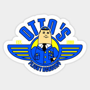 Otto's flight academy Sticker